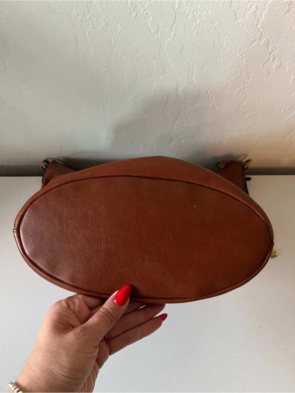 Fossil Talulla Hobo Bag Brandy Leather